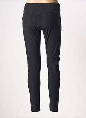 Pantalon slim taille élastique noir HBT femme