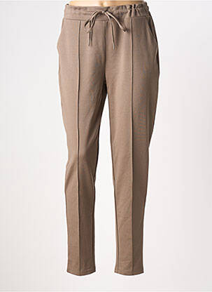 Pantalon chino poches beige CULTURE femme
