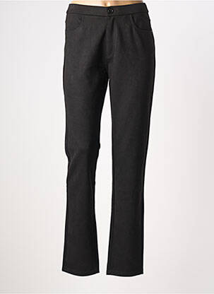 Pantalon slim taille normale taille normale noir BARILOCHE femme