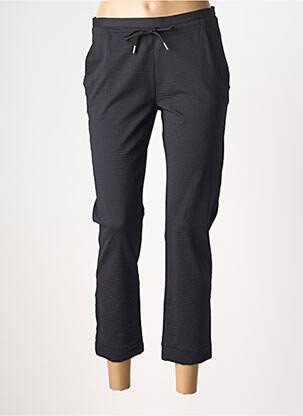 Pantacourt taille élastique noir HBT femme