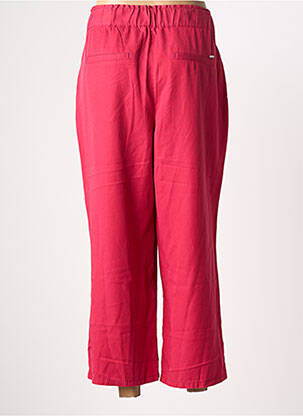Pantalon 7/8 taille élastique rouge DIANE LAURY femme