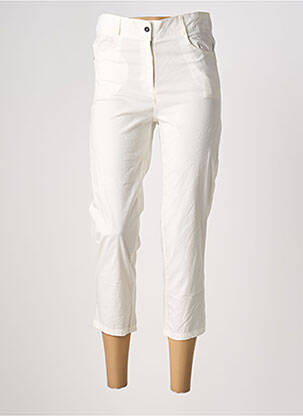 Pantacourt blanc POISSONS BLANCS femme