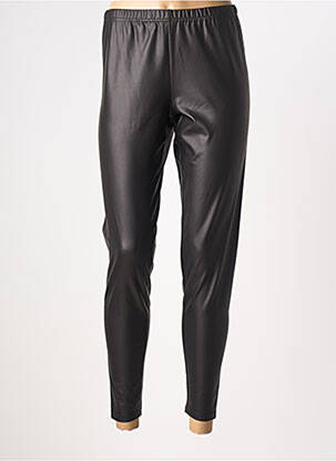 Pantalon 7/8 noir FRANCK ANNA femme