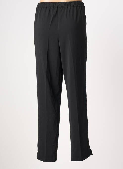Pantalon slim taille élastique taille normale noir CHRISTINE LAURE femme