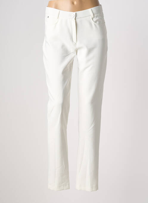 Pantalon slim poches blanc GREGORY PAT femme