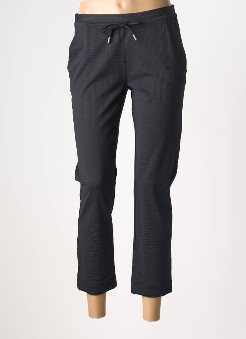 Pantacourt taille élastique noir HBT femme