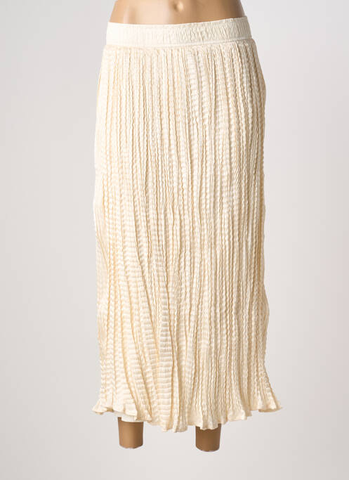Jupe longue beige CULTURE femme