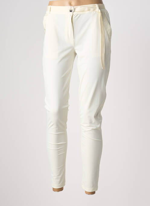 Pantalon 7/8 blanc HBT femme