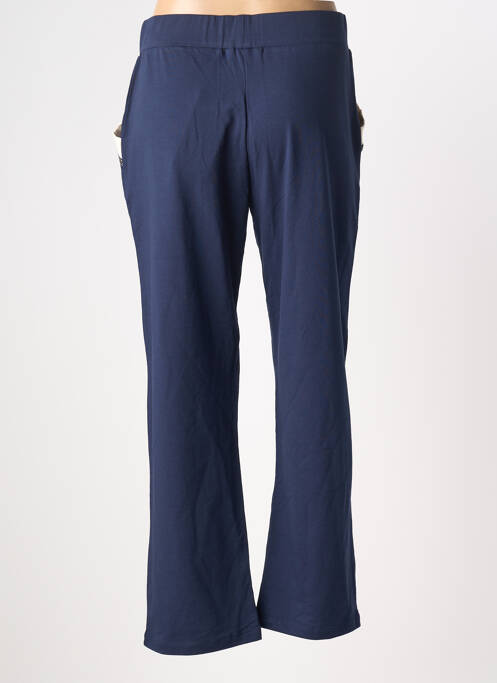Pantalon droit bleu KALISSON femme