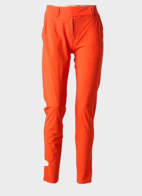 Pantalon slim orange HBT femme