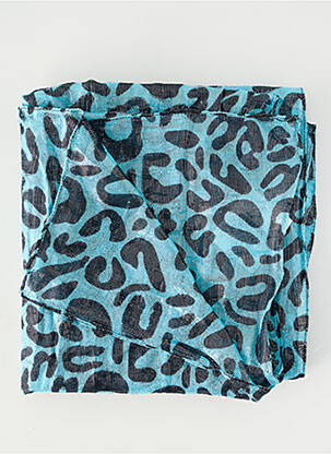 Foulard coutures renforcées bleu COWO femme