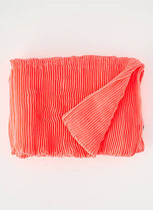 Foulard coutures renforcées rose CECIL femme
