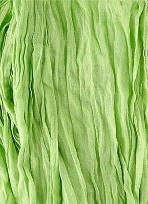 Foulard légère et transparente vert CECIL femme