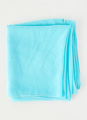 Foulard coutures renforcées bleu GREGORY PAT femme