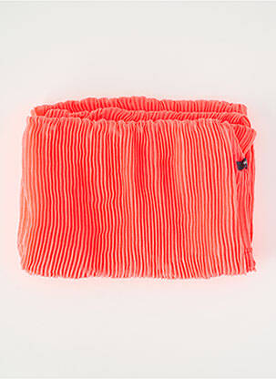 Foulard coutures renforcées rose CECIL femme