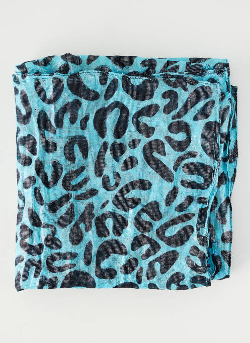 Foulard imprimé animal bleu COWO femme