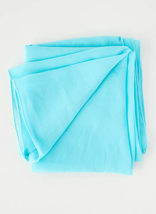 Foulard coutures renforcées bleu GREGORY PAT femme