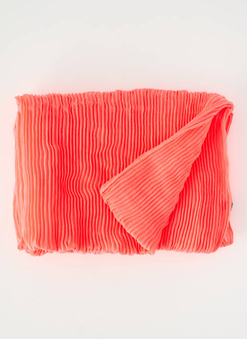 Foulard coutures renforcées rose CECIL femme