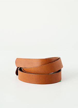 Ceinture coutures renforcées marron CECIL femme