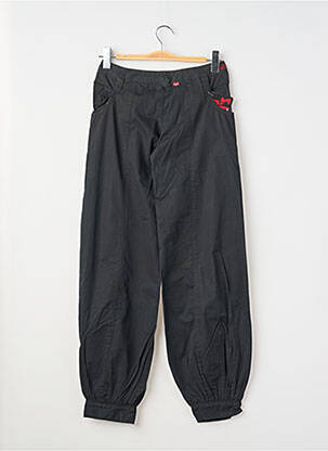 Pantalon droit tissage popeline taille basse noir LEVI'S femme