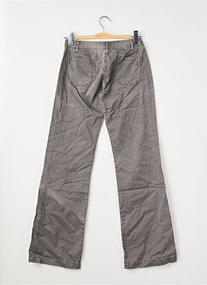Pantalon flare stretch taille basse gris SESSUN femme