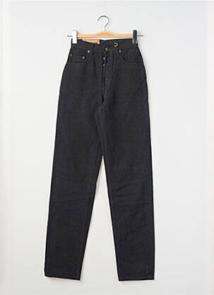 Jeans coupe droite taille haute taille haute noir CEDIXSEPT femme