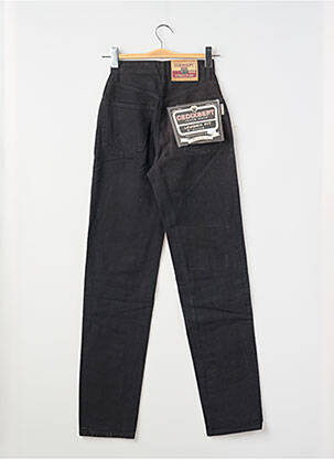 Jeans coupe droite taille haute taille haute noir CEDIXSEPT femme