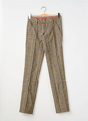 Pantalon chino taille basse taille basse beige MISS SIXTY femme