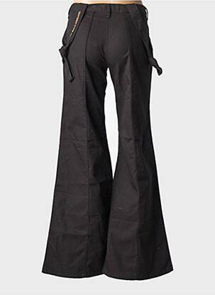 Pantalon flare stretch taille basse noir LA BRIGADA INTERNACIONAL femme