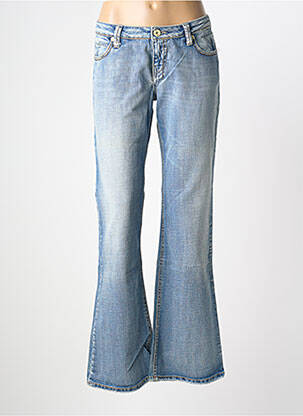 Jeans bootcut stretch taille basse bleu DN.SIXTY SEVEN femme