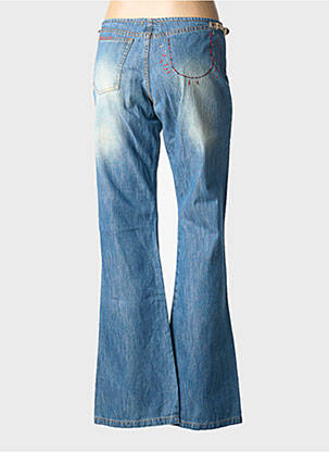Jean coupe flare stretch taille basse bleu CHIPIE femme