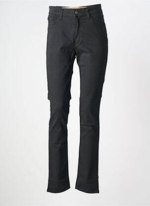 Jeans coupe slim poches taille haute noir CEDIXSEPT femme