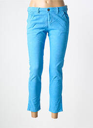 Pantalon 7/8 stretch taille basse bleu FIRE FACE femme