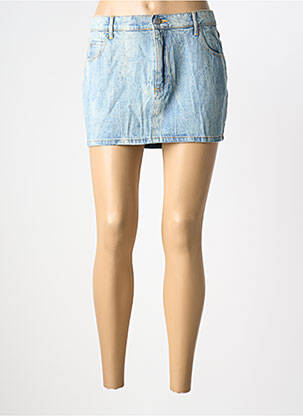 Mini-jupe délavé bleu CHEAP MONDAY femme