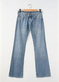Jeans bootcut stretch taille basse bleu CHIPIE femme