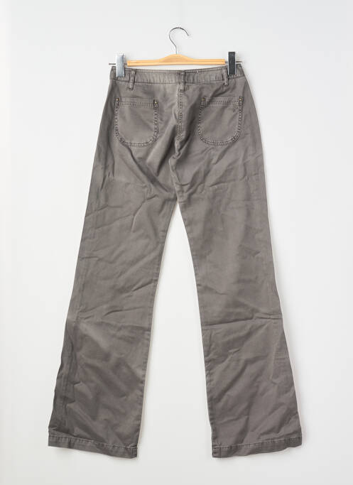 Pantalon flare stretch taille basse gris SESSUN femme