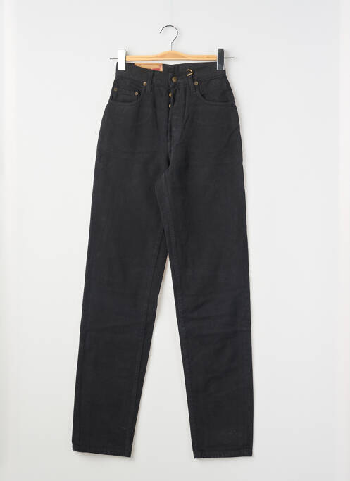 Jeans coupe droite taille haute taille haute noir CEDIXSEPT femme