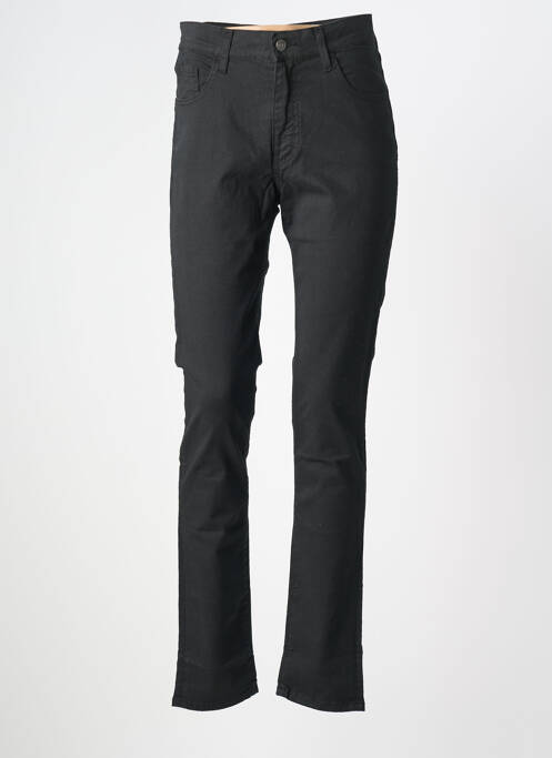 Jeans coupe slim poches taille haute noir CEDIXSEPT femme