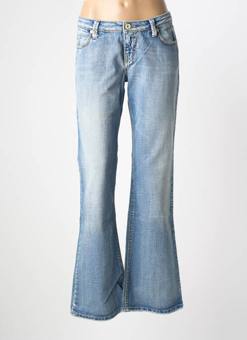 Jeans bootcut stretch taille basse bleu DN.SIXTY SEVEN femme