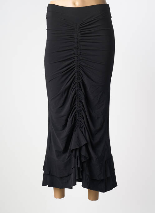 Jupe longue noir CHRISTELLE femme