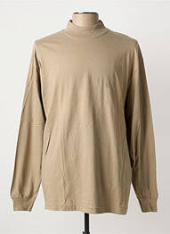 T-shirt coupe cintrée manches longues marron ALAN RED homme