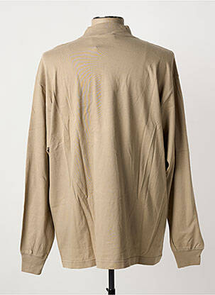 T-shirt coupe cintrée manches longues marron ALAN RED homme