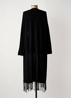 Gilet manches longues stretch noir DIXIE femme