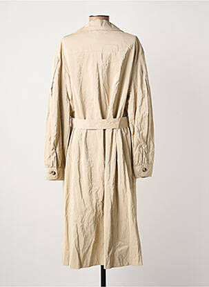 Trench coupe cintrée sans capuche gris IMPERIAL femme