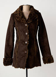 Manteau court poches sans capuche marron BLEND SHE femme