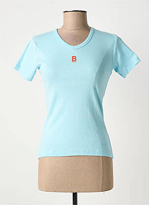 T-shirt bleu BENSIMON femme