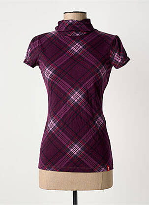 T-shirt violet EDC BY ESPRIT femme