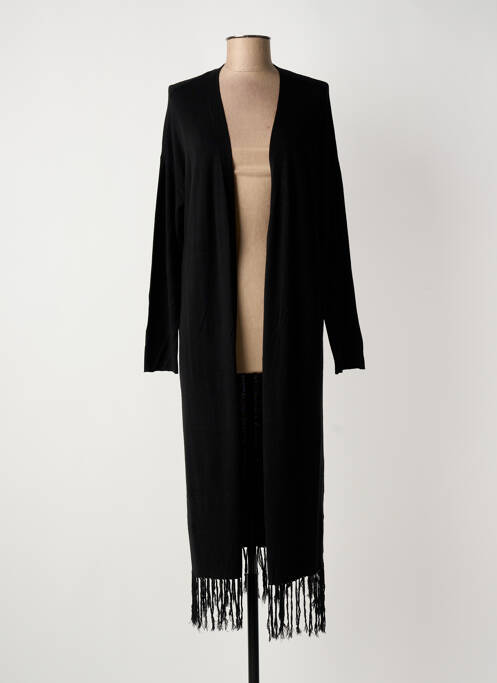 Gilet manches longues stretch noir DIXIE femme