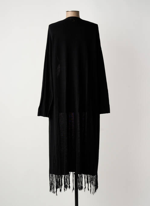 Gilet manches longues stretch noir DIXIE femme