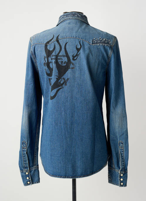 Chemise manches longues bleu LEVIS homme